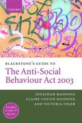 Cover of Blackstone's Guide to the Anti-Social Behaviour Act 2003