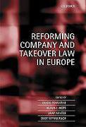 Cover of Reforming Company and Takeover Law in Europe