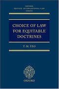 Cover of Choice of Law for Equitable Doctrines