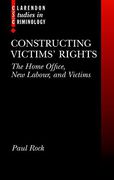 Cover of Constructing Victims' Rights