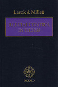Cover of Judicial Control in the EU: Procedures and Principles