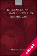 Cover of International Human Rights and Islamic Law (eBook)