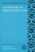 Cover of A Casebook on Roman Family Law