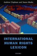 Cover of International Human Rights Lexicon