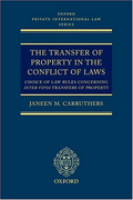 Cover of The Transfer of Property in the Conflict of Laws