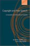 Cover of Copyright and Free Speech: Comparative and International Analysis