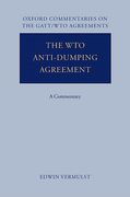 Cover of The WTO Anti-Dumping Agreement: A Commentary