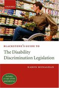 Cover of Blackstone's Guide to the Disability Discrimination Legislation