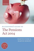 Cover of Blackstone's Guide to the Pensions Act 2004