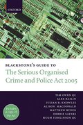 Cover of Blackstone's Guide to the Serious Organised Crime and Police Act 2005