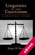 Cover of Linguistics in the Courtroom (eBook)