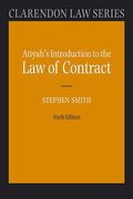 Cover of Atiyah's Introduction to the Law of Contract