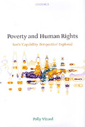 Cover of Poverty and Human Rights: Sen's 'Capability Perspective' Explored