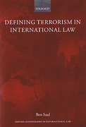 Cover of Defining Terrorism in International Law