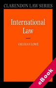 Cover of International Law (eBook)