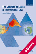 Cover of The Creation of States in International Law (eBook)