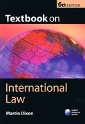 Cover of Textbook on International Law
