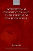 Cover of International Organizations and their Exercise of Sovereign Powers