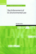 Cover of The Enforcement of EC Environmental Law