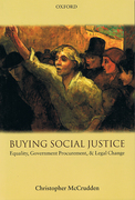 Cover of Buying Social Justice: Equality, Government Procurement, & Legal Change