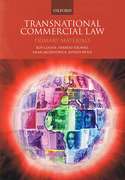 Cover of Transnational Commercial Law: Primary Materials