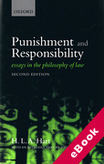Cover of Punishment and Responsibility: Essays in the Philosophy of Law (eBook)