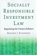 Cover of Socially Responsible Investment Law: Regulating the Unseen Polluters