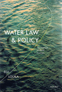 Cover of Water Law and Policy: Governance Without Frontiers