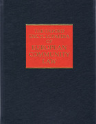 Cover of The Oxford Encyclopaedia of European Community Law: Volume III - Competition Law and Policy
