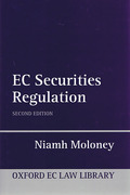 Cover of EC Securities Regulation
