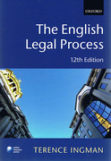 Cover of The English Legal Process