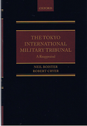Cover of The Tokyo International Military Tribunal - A Reappraisal