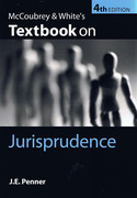 Cover of McCoubrey & White's Textbook on Jurisprudence