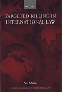 Cover of Targeted Killing in International Law