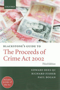 Cover of Blackstone's Guide to the Proceeds of Crime Act 2002