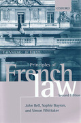 Cover of Principles of French Law