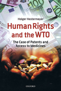Cover of Human Rights and the WTO: The Case of Patents and Access to Medicines