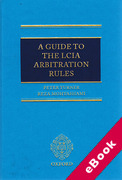 Cover of A Guide to the LCIA Arbitration Rules (eBook)