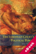 Cover of The European Court's Political Power: Selected Essays (eBook)