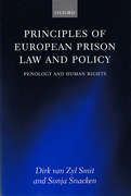 Cover of Principles of European Prison Law and Policy