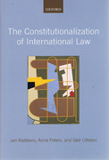 Cover of The Constitutionalization of International Law