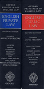 Cover of Bundled Set: English Private Law 2nd ed & English Public Law 2nd ed