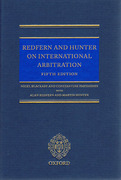 Cover of Redfern & Hunter on International Arbitration 5th ed