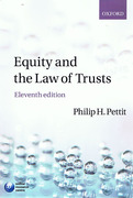 Cover of Equity and the Law of Trusts