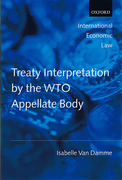 Cover of Treaty Interpretation by the WTO Appellate Body