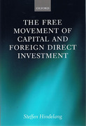 Cover of Free Movement of Capital and Foreign Direct Investment: The Scope of Protection in EU Law
