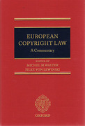 Cover of European Copyright Law: A Commentary