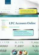 Cover of LPC Accounts Online: Interactive e-learning for Practice