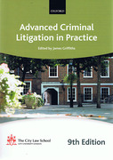 Cover of Bar Manual: Advanced Criminal Litigation in Practice