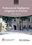 Cover of Bar Manual: Professional Negligence Litigation in Practice